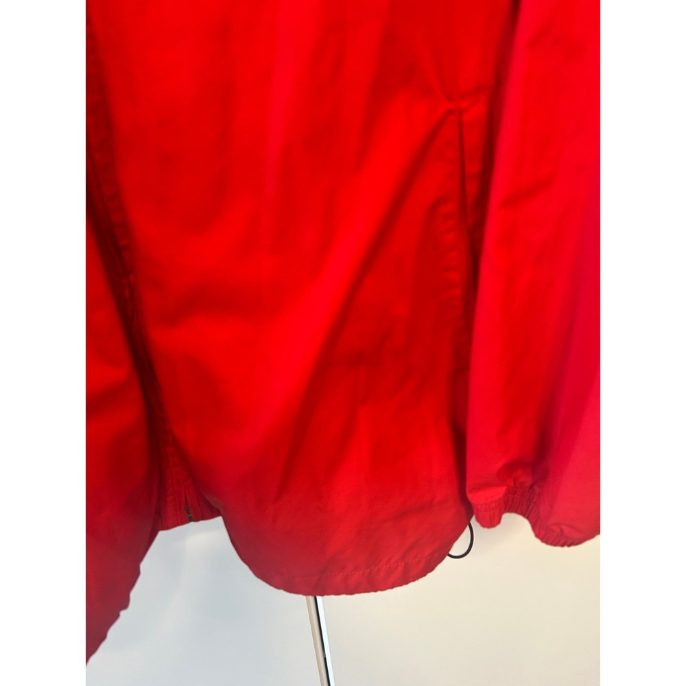 Nike Team Fit Storm Red Windbreaker Jacket Full Zip Mens XL Embroidered Logo - Picture 3 of 9